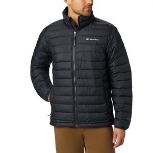 Columbia Powder Lite Jacket Mens Large Tall in Black